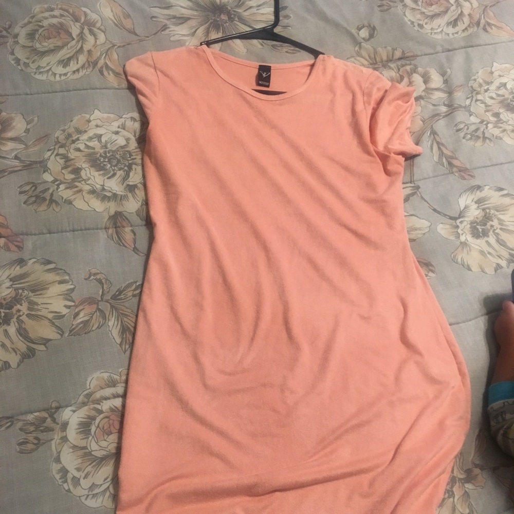 Pink Blush velvet dress